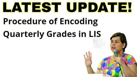 LIS opens the encoding for SY 2024.